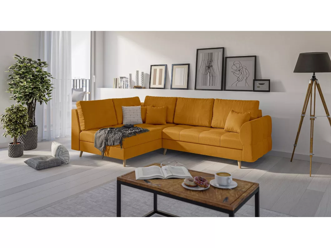 Kauf Unique Ecksofa Sophia im skandinavischen Design