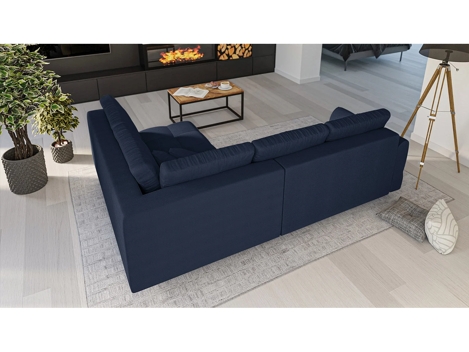 Ecksofa Sophia im skandinavischen Design