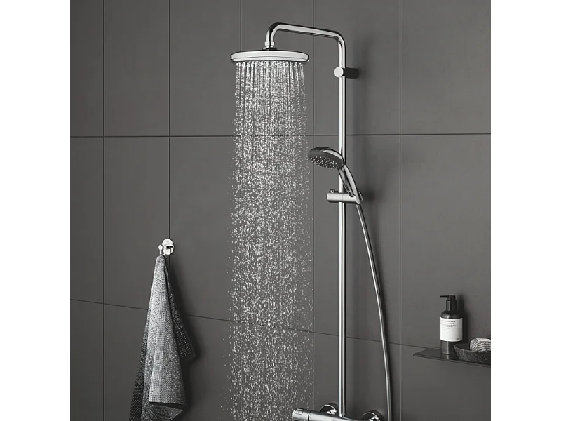 Douchette 2 jets GROHE Vitalio Start 100 chromé