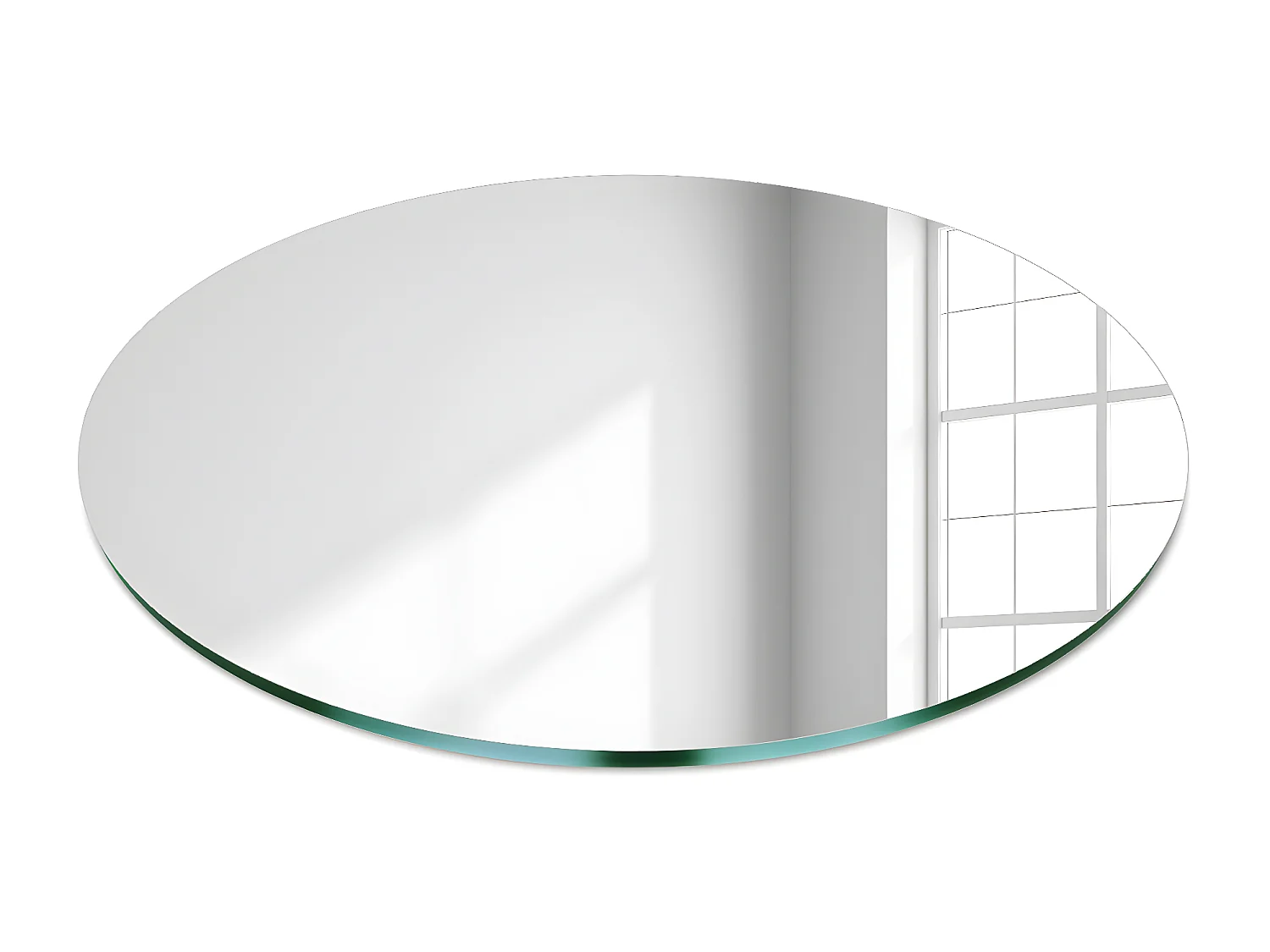 Miroir Décoratif Circulaire de Luxe Ø40