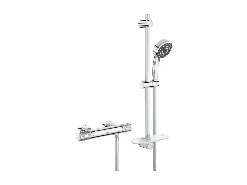 Pack mezclador termostático de ducha GROHE Quickfix Precision Feel