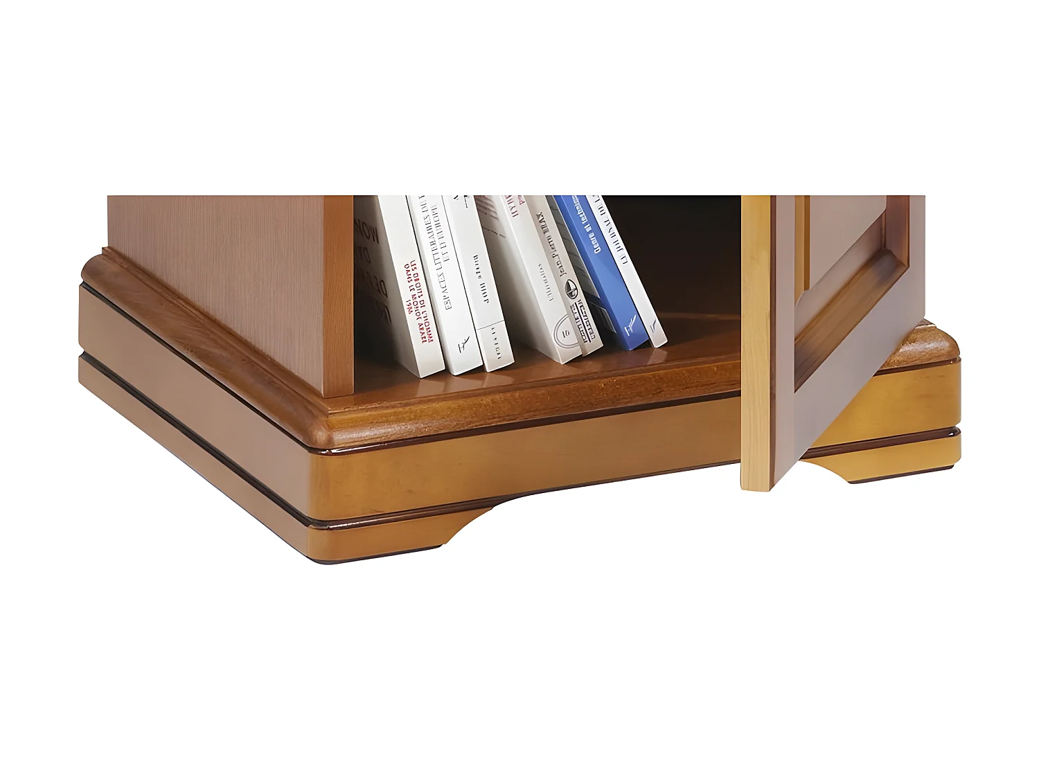 Confiturier Merisier Louis Philippe 1 Porte 1 Tiroir 2 Niches L 44.2 H 77.2 P 41 cm