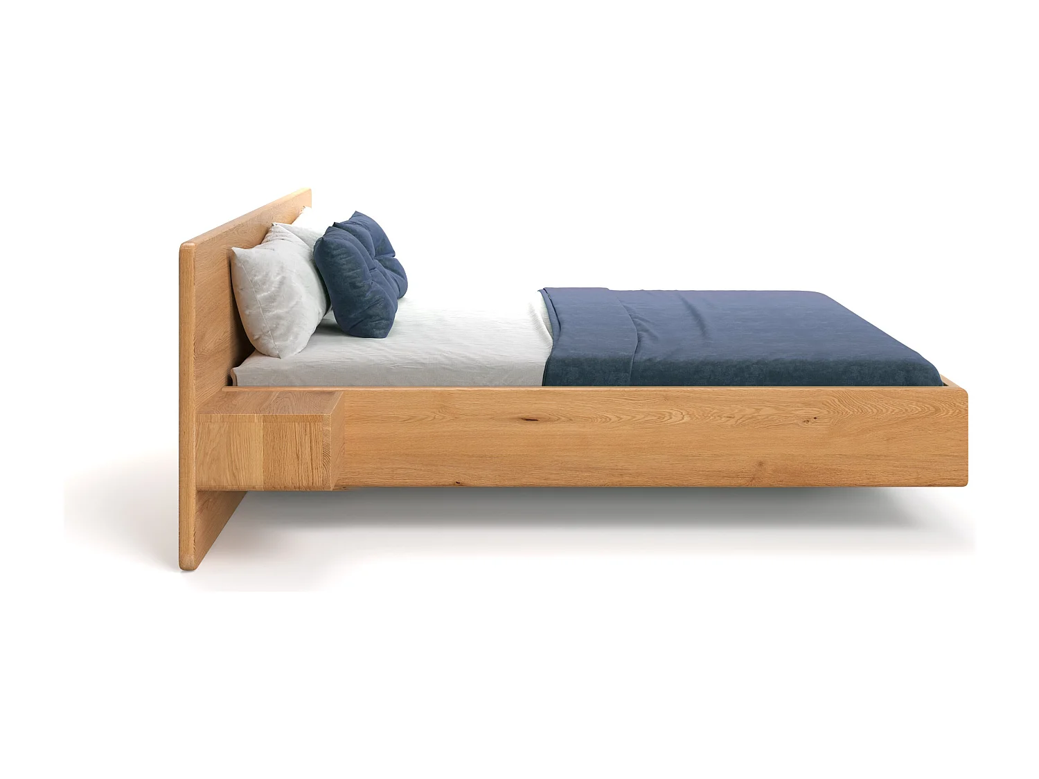 Lit Wide en chêne massif