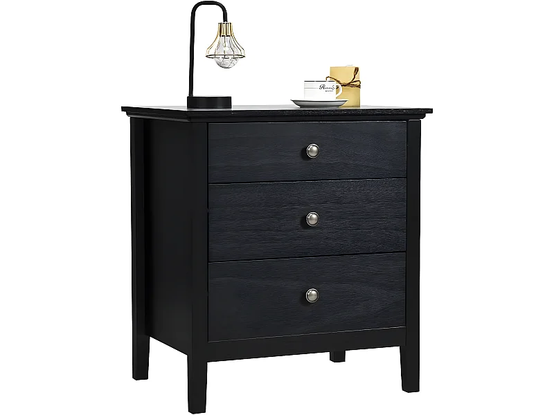 Nachttisch mit 3 Schubladen