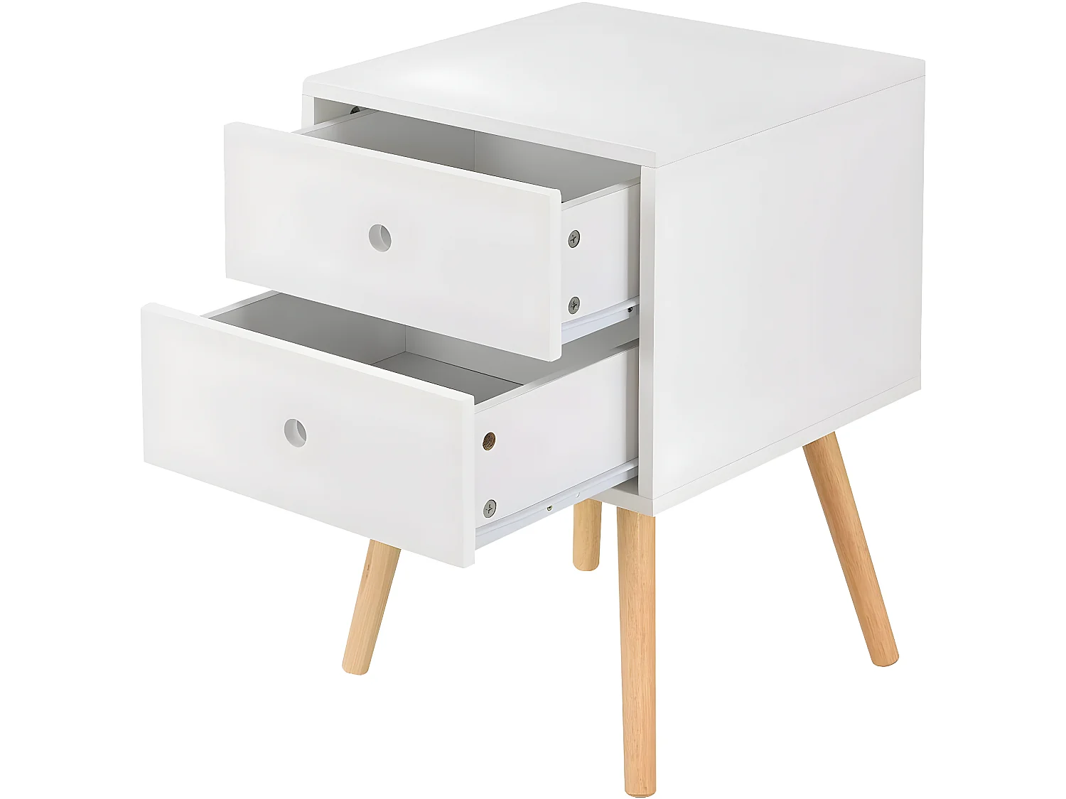 Nachttisch mit Schubladen