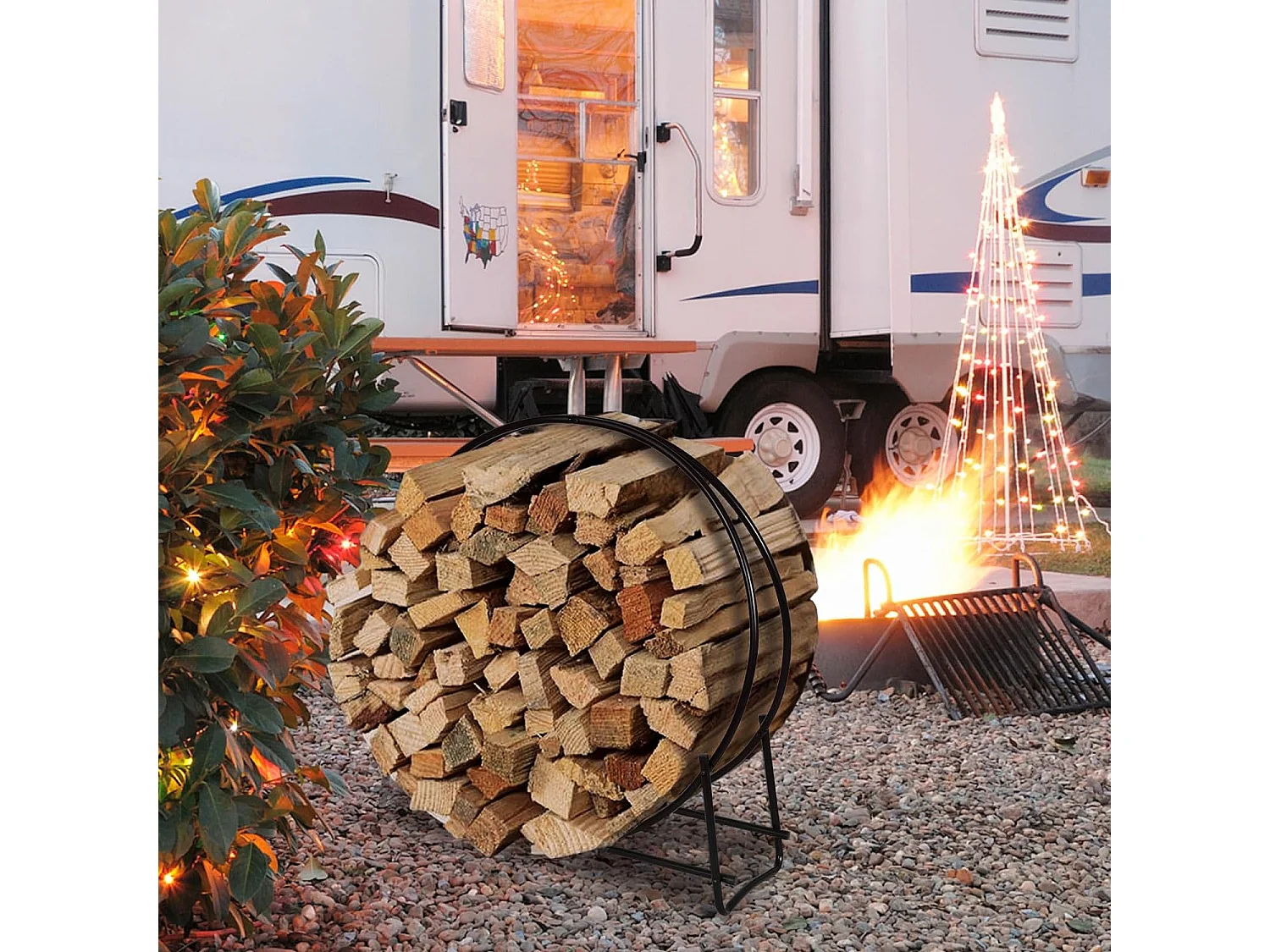 Kaminholzregal Metall