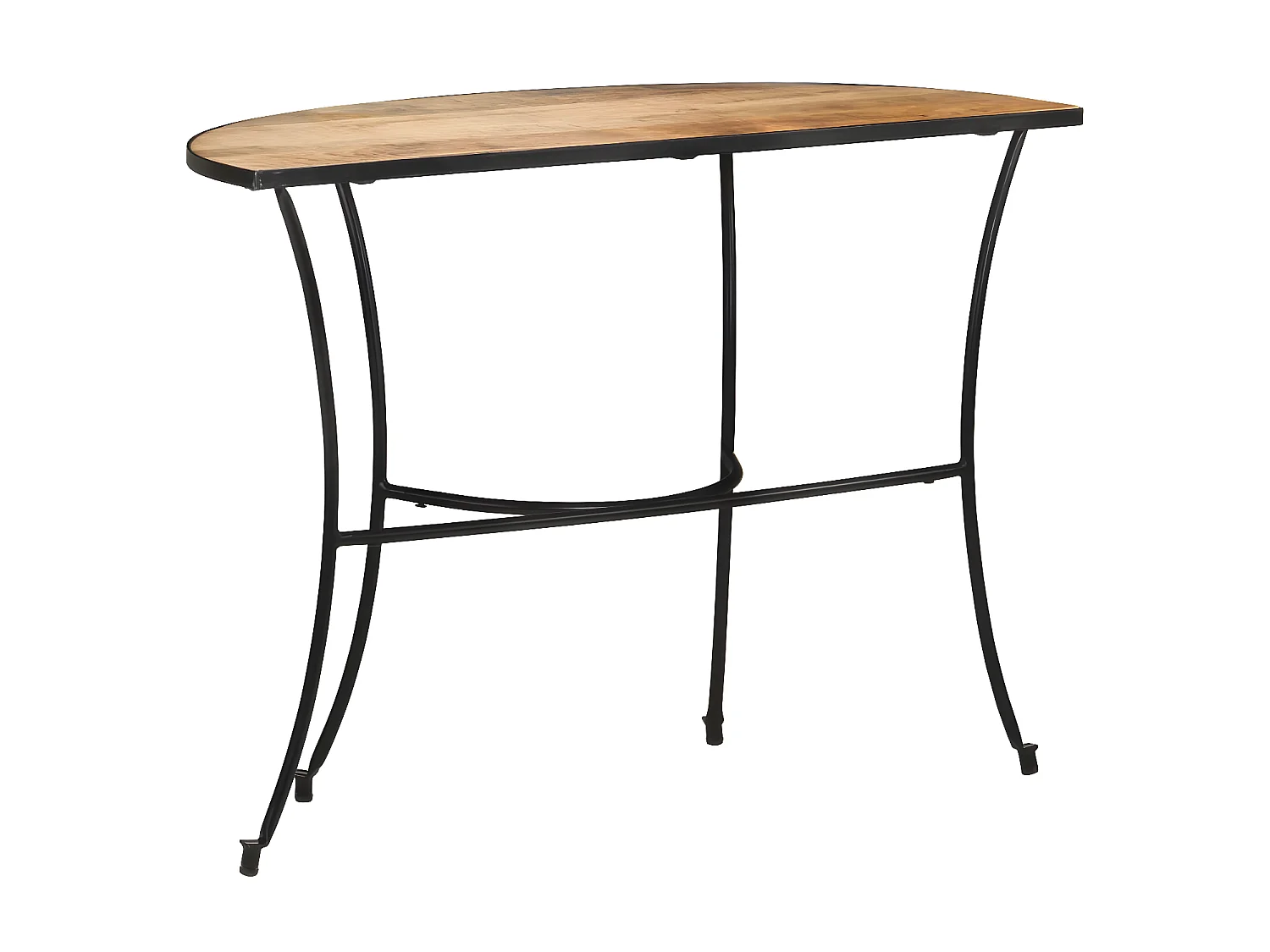 Table d'appoint 110x40x77 Bois de manguier massif