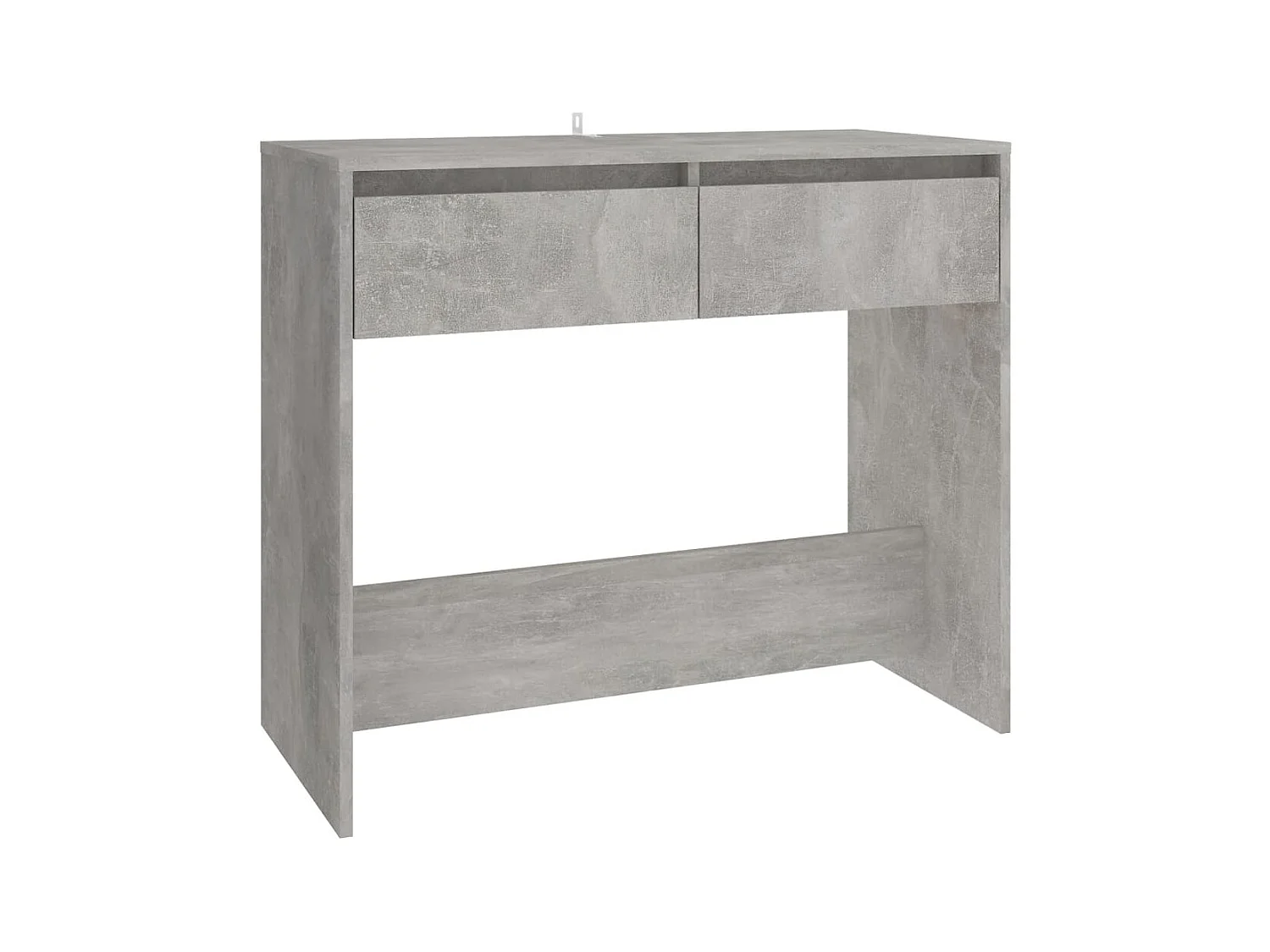 Table console Gris béton 89x41x76,5 Acier