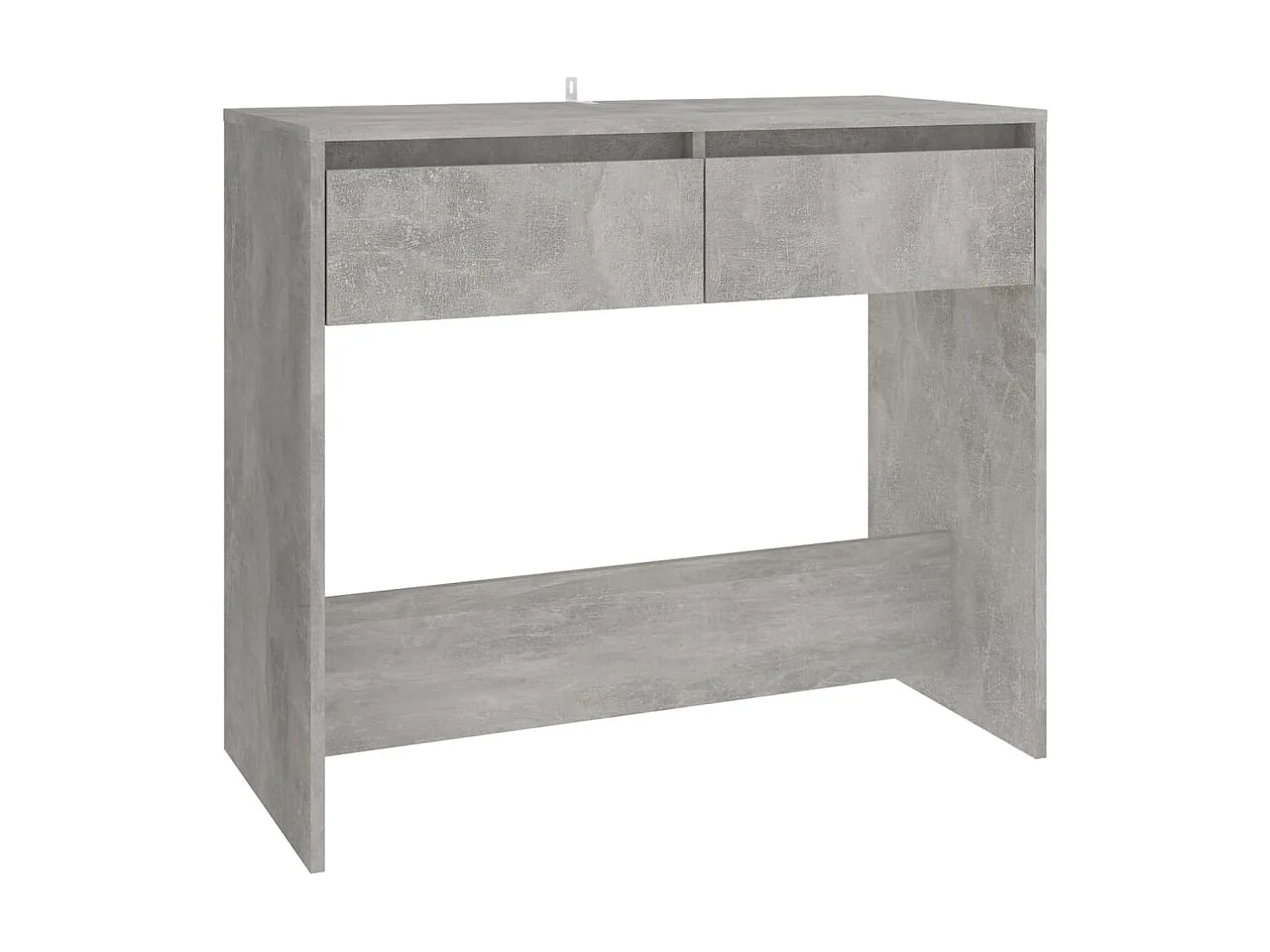 Table console Gris béton 89x41x76,5 Acier