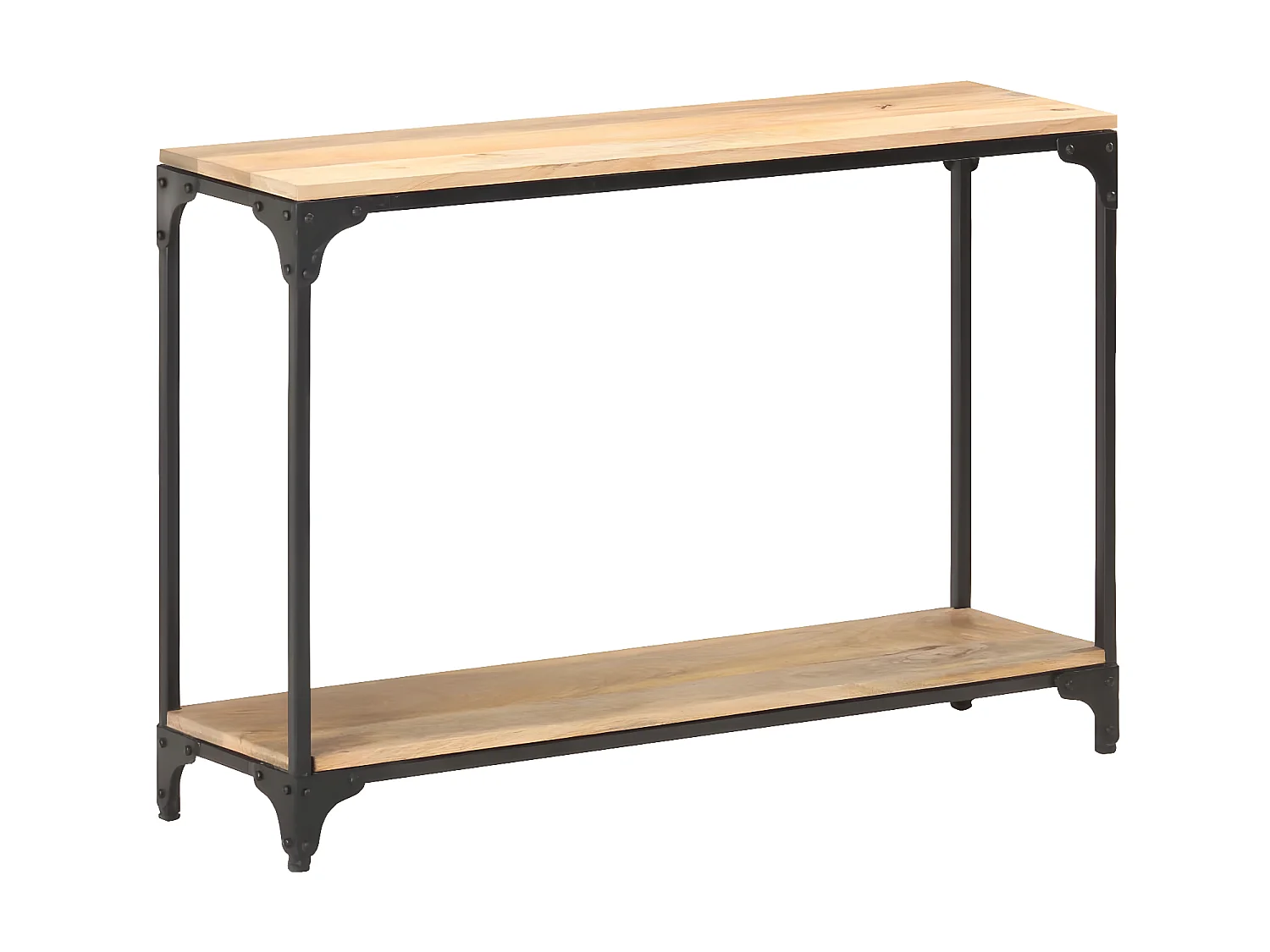 Table console 110x30x75 Bois de manguier massif