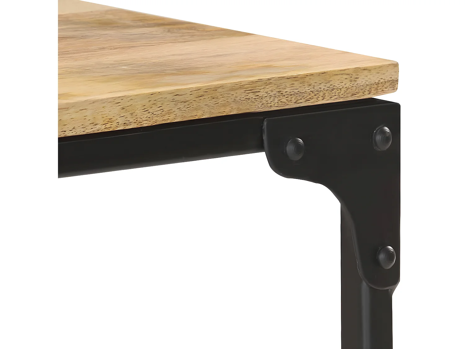 Table console 110x30x75 Bois de manguier massif