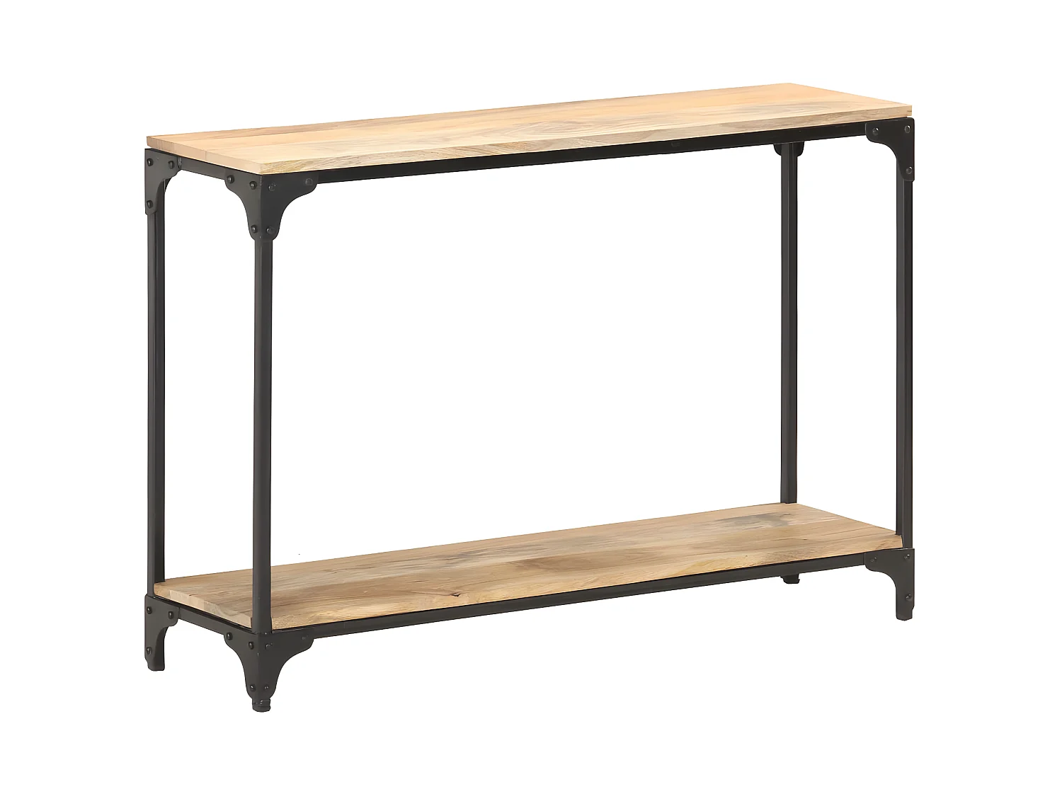 Table console 110x30x75 Bois de manguier massif