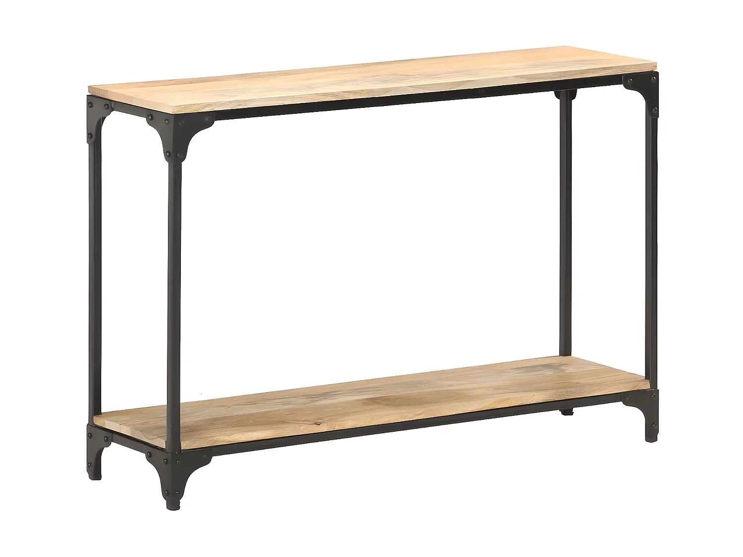 Table console 110x30x75 Bois de manguier massif