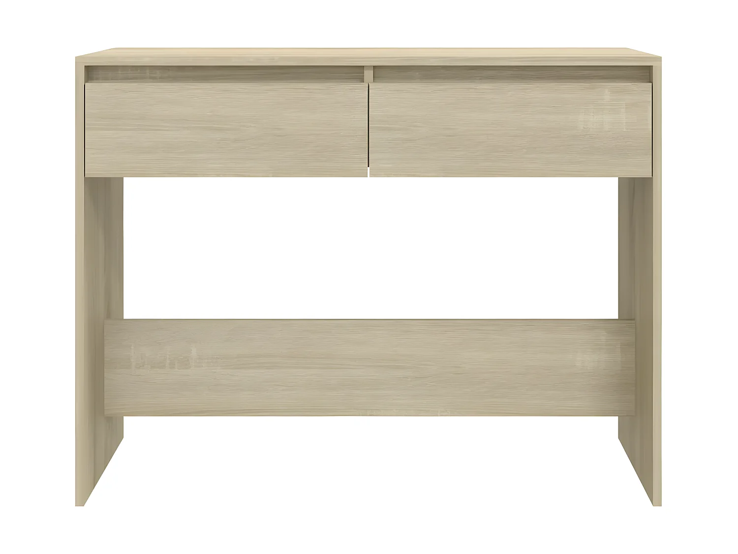 Table console Chêne sonoma 100x35x76,5