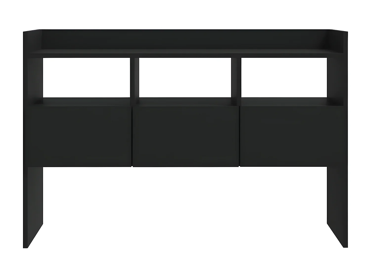 Console Noir 105x30x70