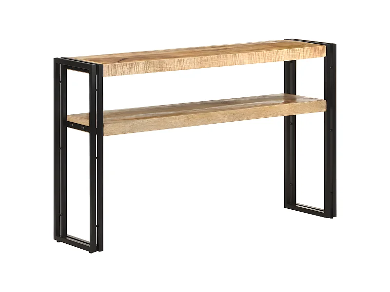Console 120x30x75 Bois de manguier brut 2