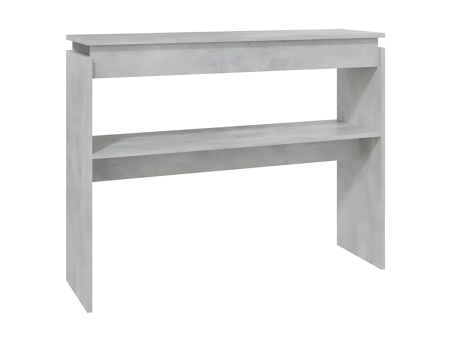 Console Gris béton 102x30x80
