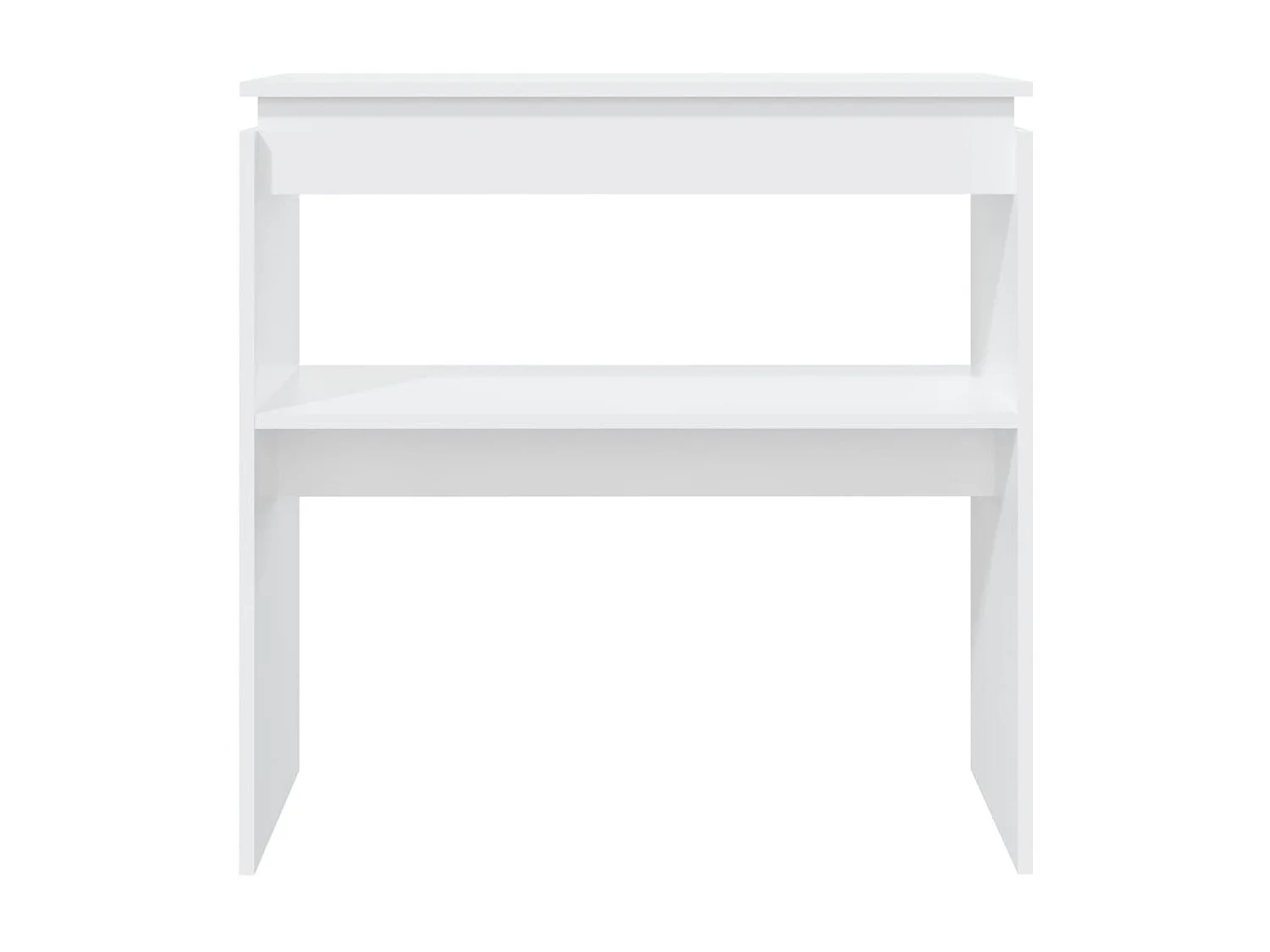 Table console Blanc 80x30x80