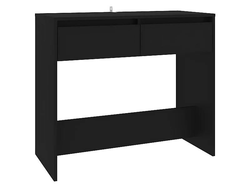 Table console Noir 89x41x76,5 Acier