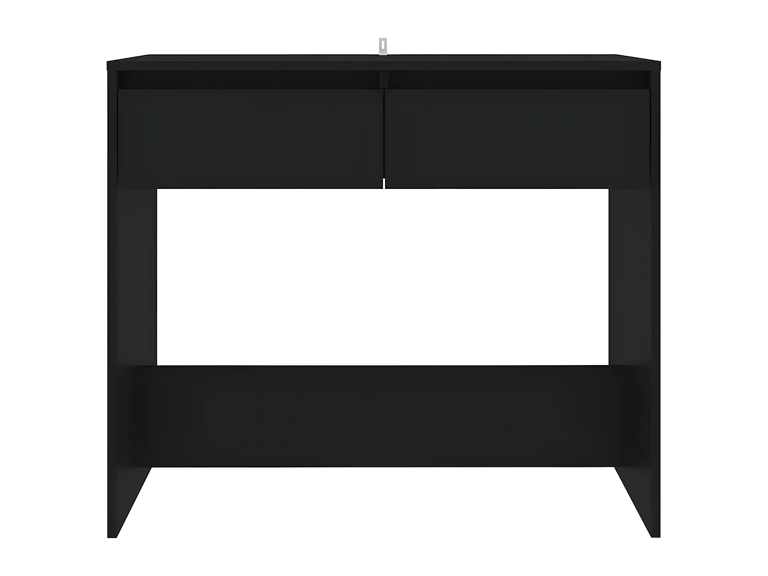 Table console Noir 89x41x76,5 Acier
