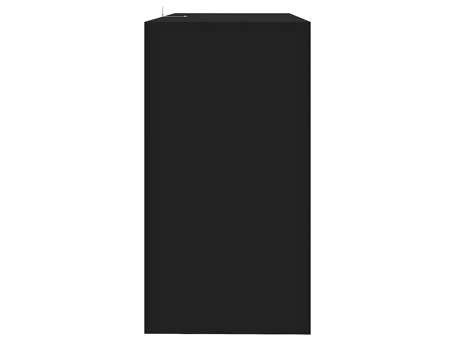 Table console Noir 89x41x76,5 Acier