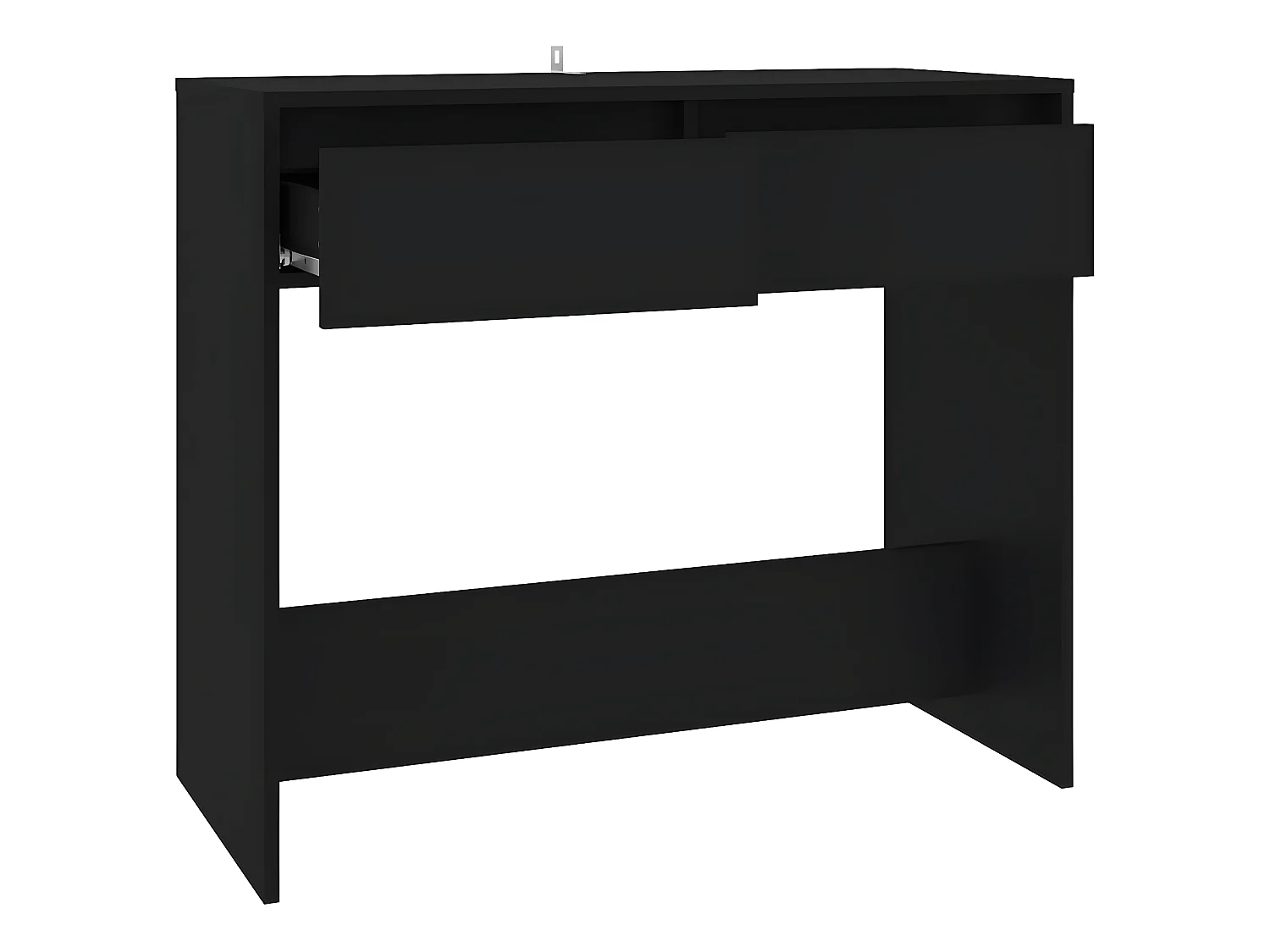 Table console Noir 89x41x76,5 Acier