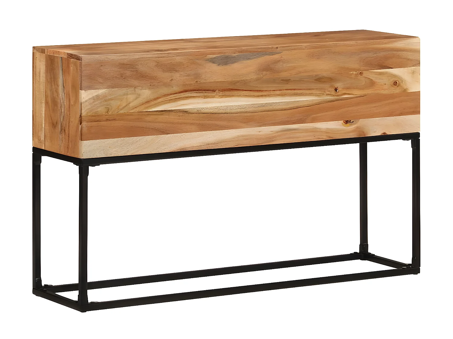 Console 120x30x75 Bois d'acacia massif