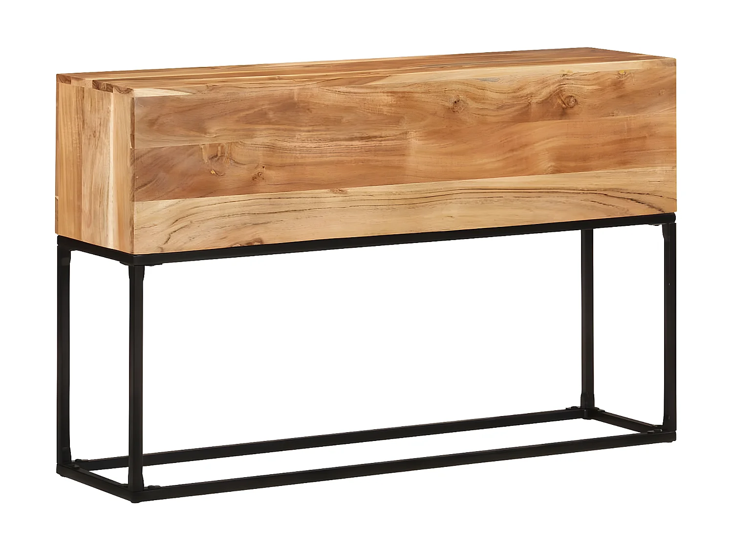 Console 120x30x75 Bois d'acacia massif