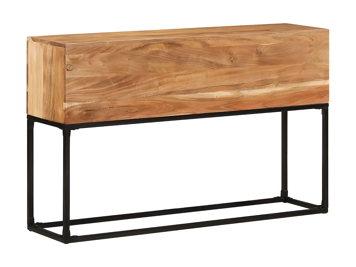 Console 120x30x75 Bois d'acacia massif