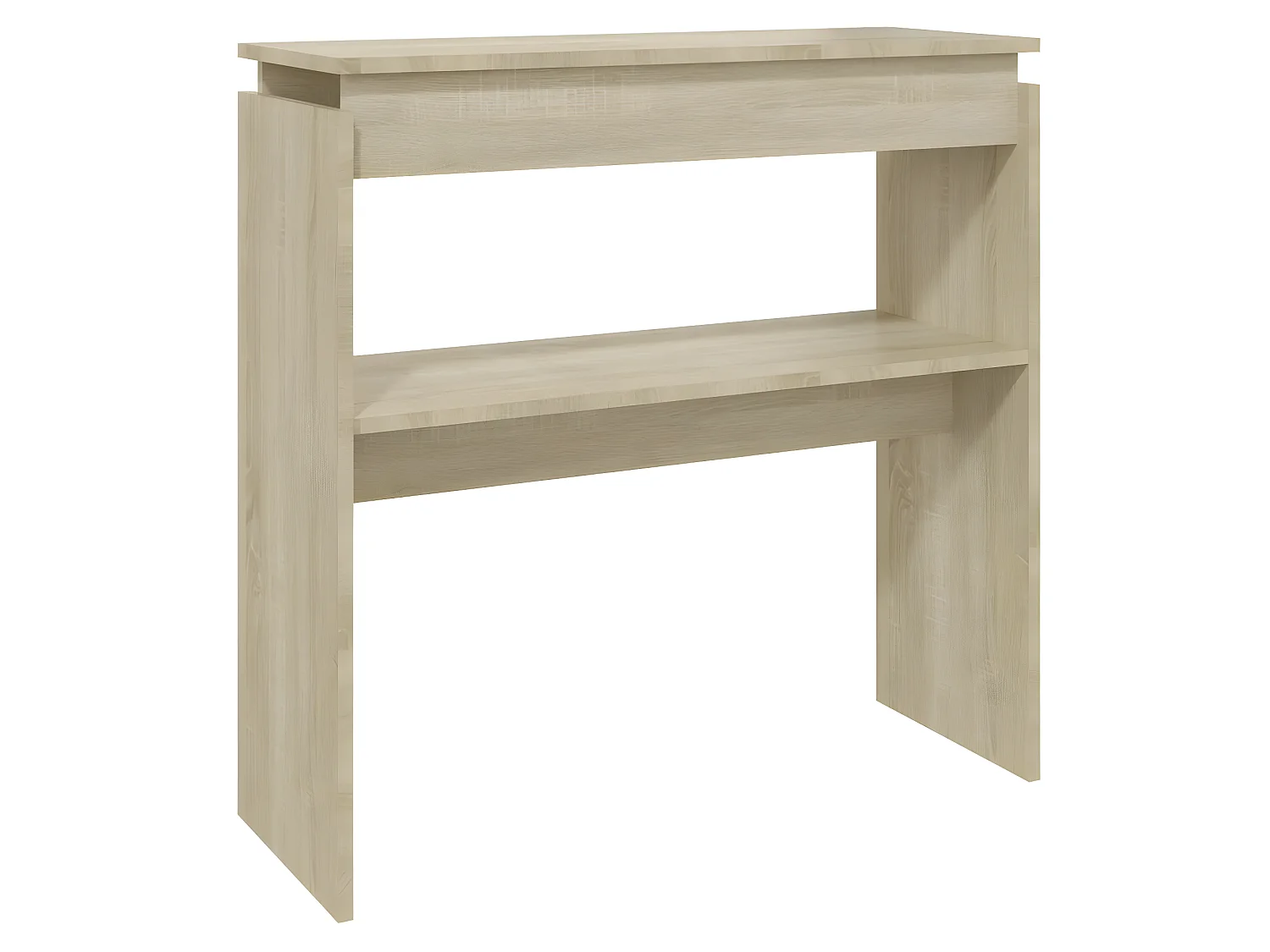 Table console Chêne sonoma 80x30x80