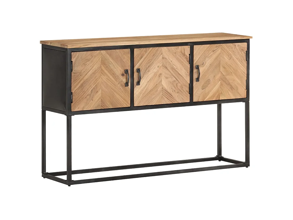 Console 120x30x75 Bois d'acacia solide 2