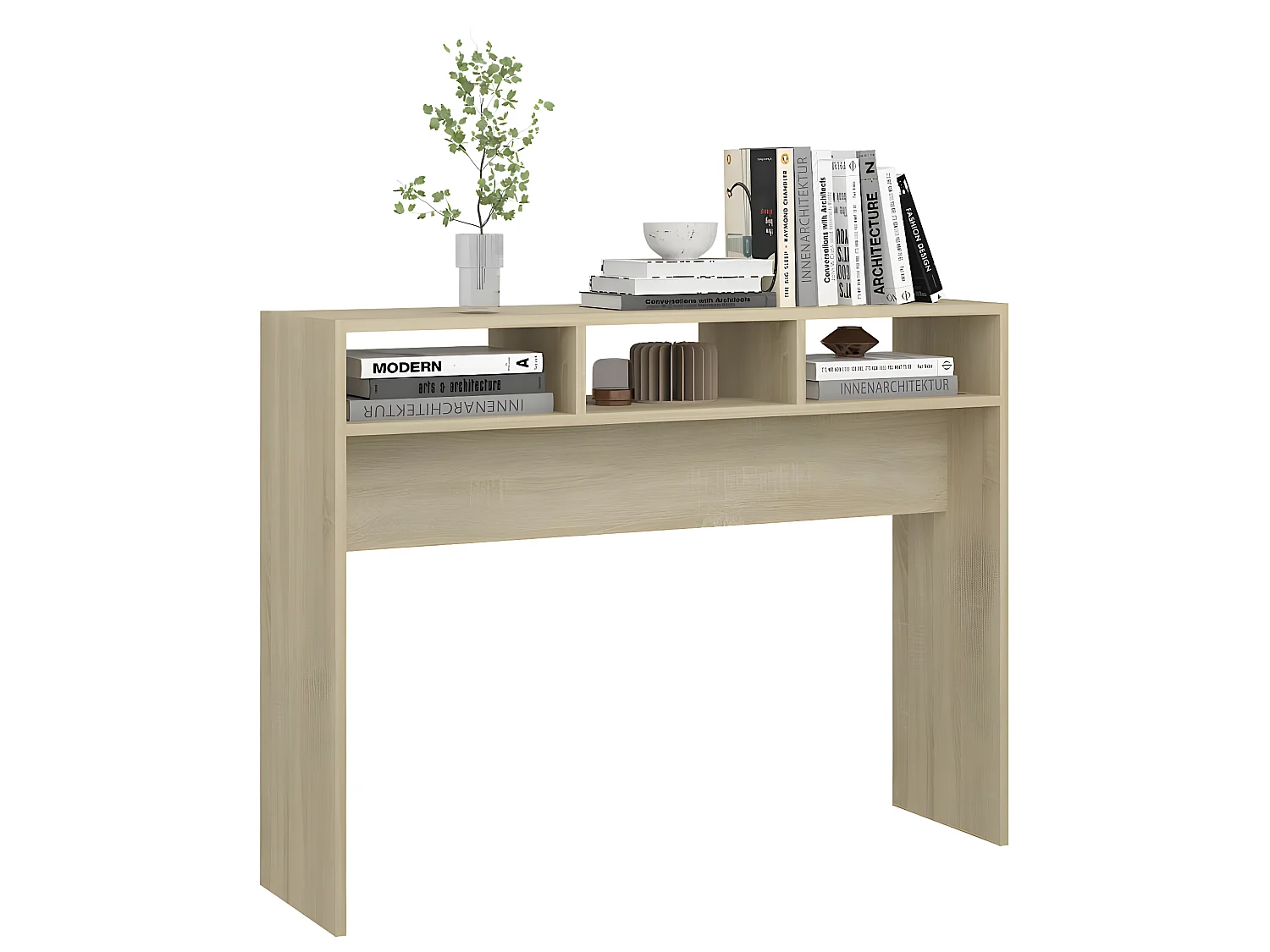 Table console Chêne sonoma 105x30x80