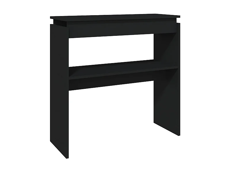 Table console Noir 80x30x80