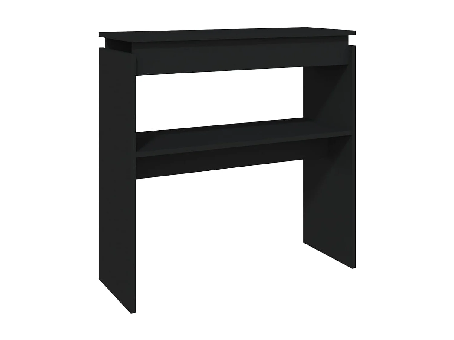 Table console Noir 80x30x80