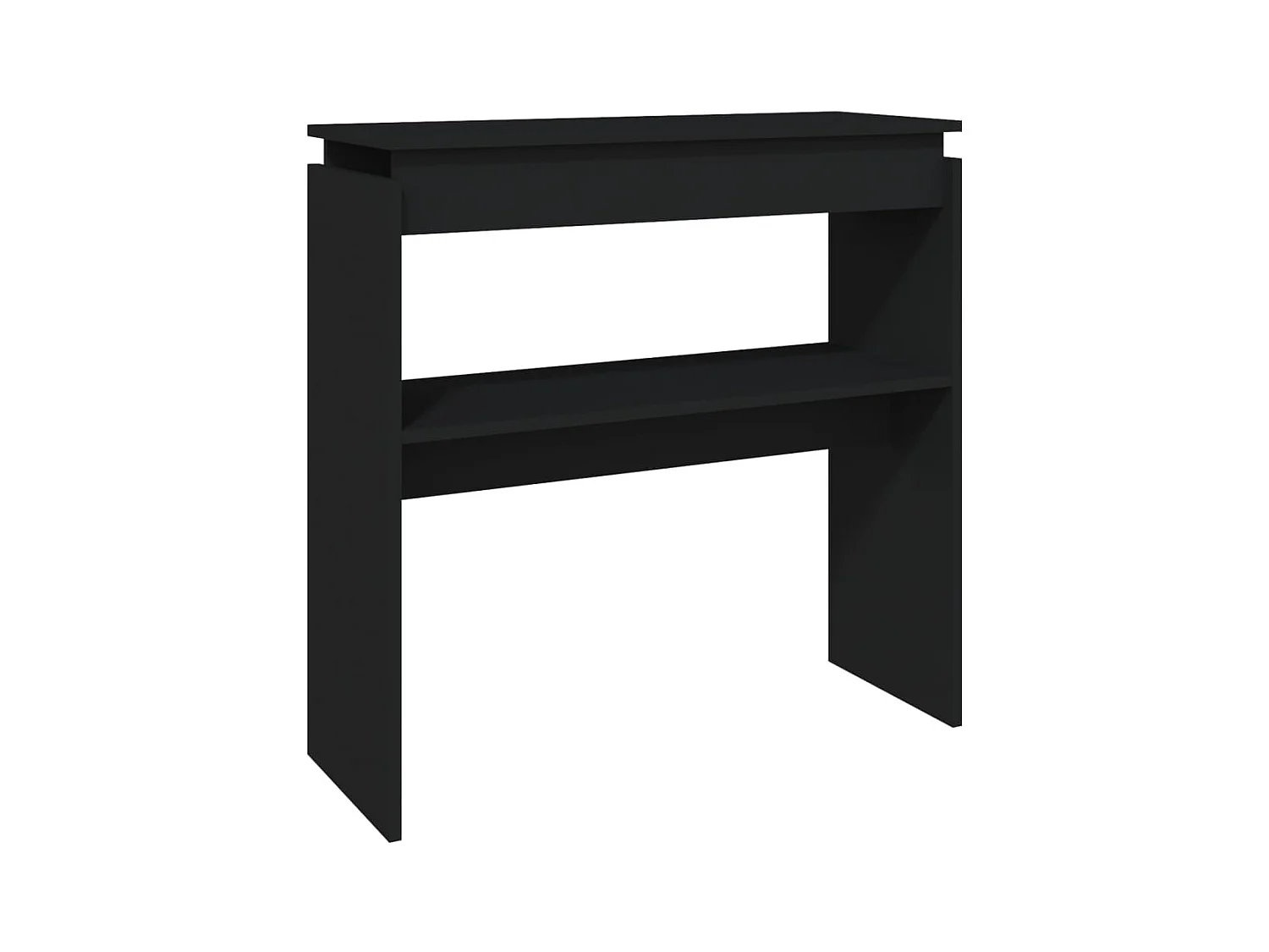 Table console Noir 80x30x80