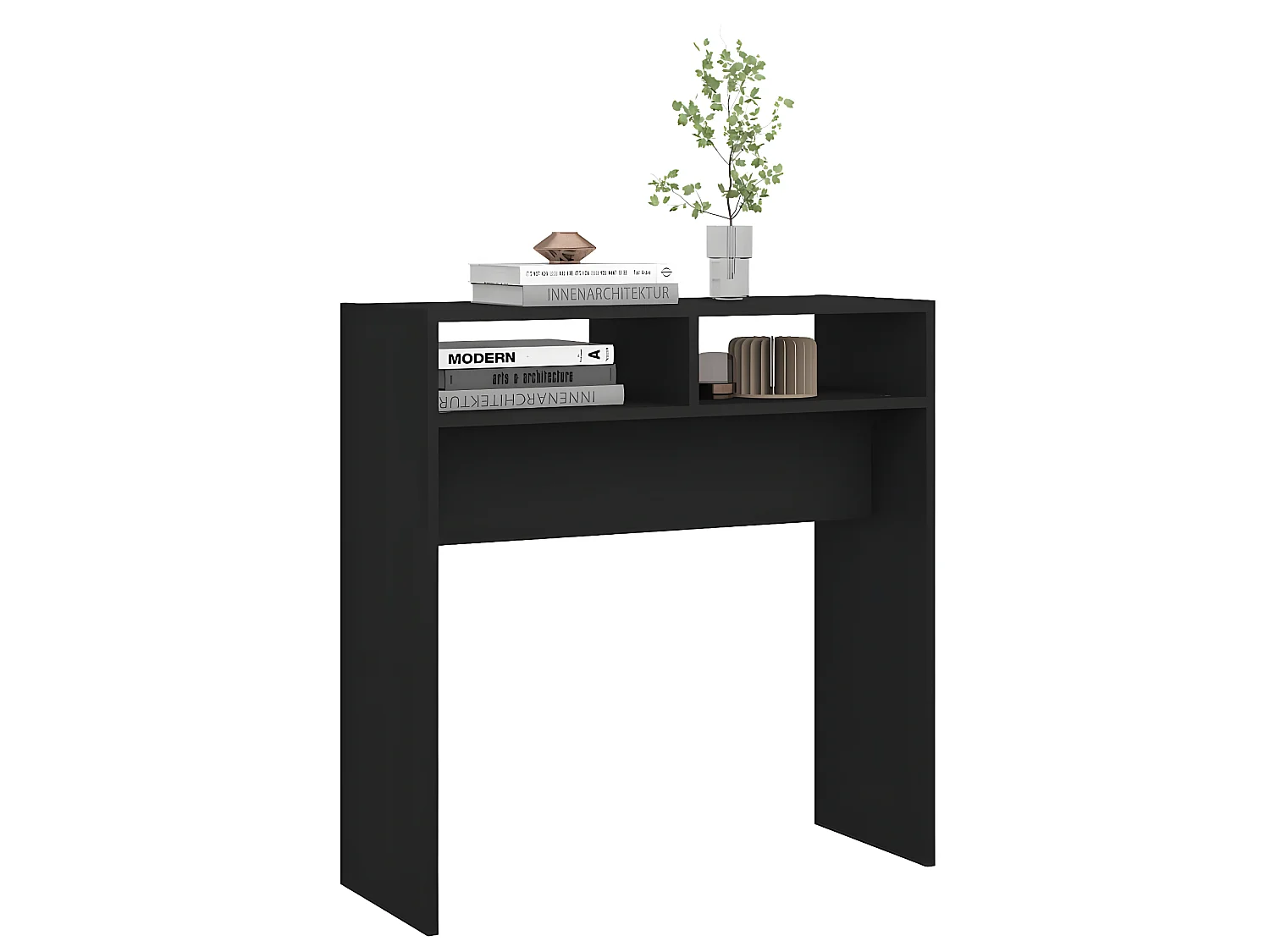 Table console Noir 78x30x80