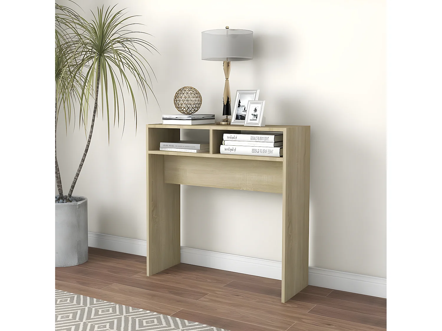 Table console Chêne sonoma 78x30x80