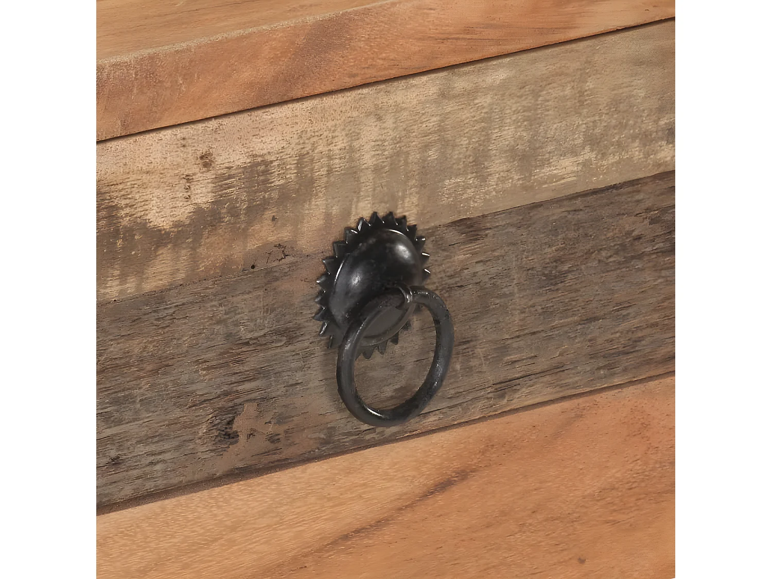 Table console 90,5x30x75 Bois d'acacia et de récupération