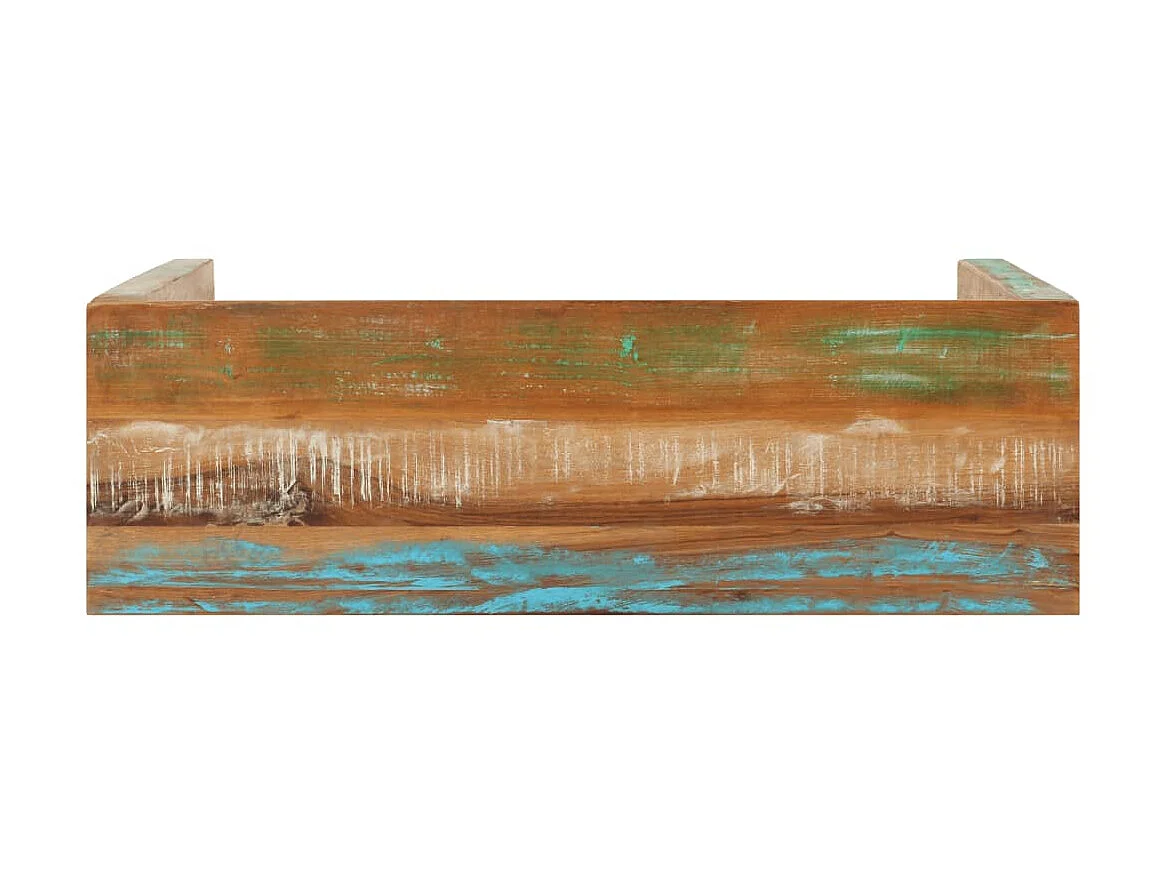 Table console 110x35x76 Bois de récupération massif 2