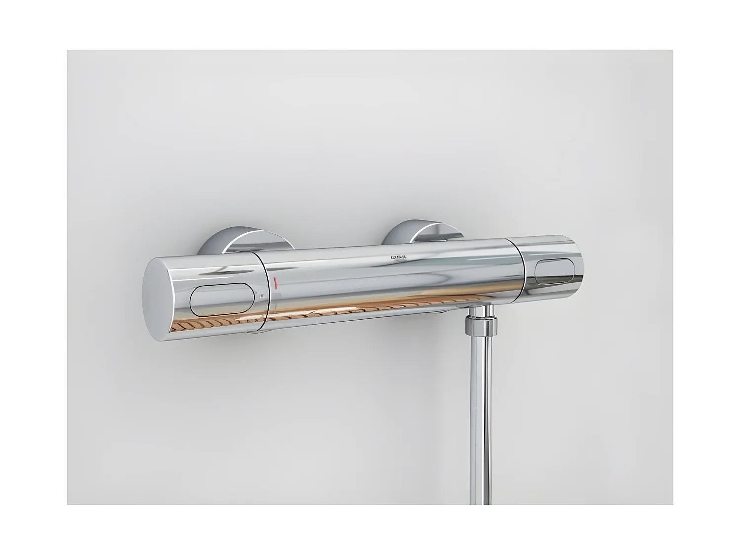 Brauseschlauch GROHE SilverFlex 1,75m - Hellgrau - Thermostatarmatur
