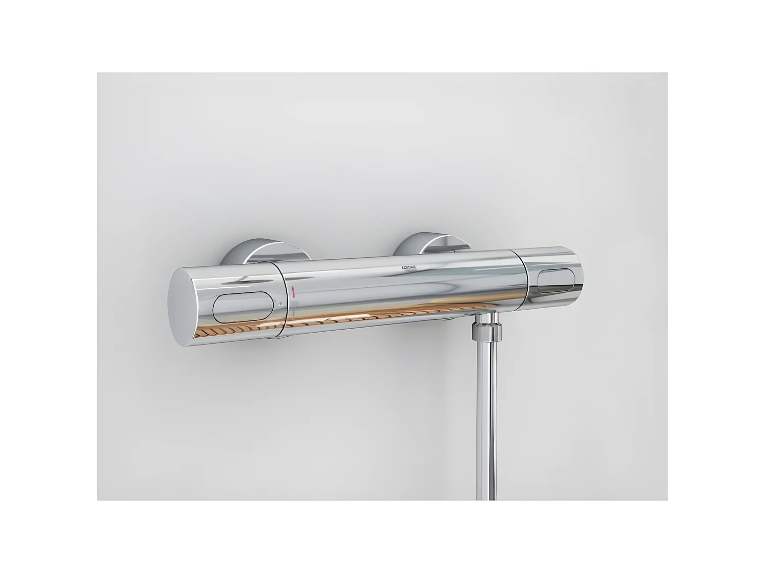 Flessibile doccia GROHE SilverFlex 1,75m - Grigio Chiaro - Miscelatore Termostatico