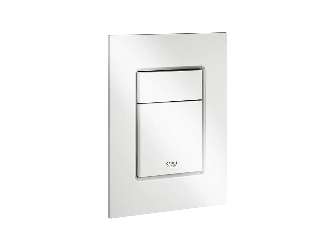 Grohe Plaque commande Skate Cosmopolitan vertical blanc alpin
