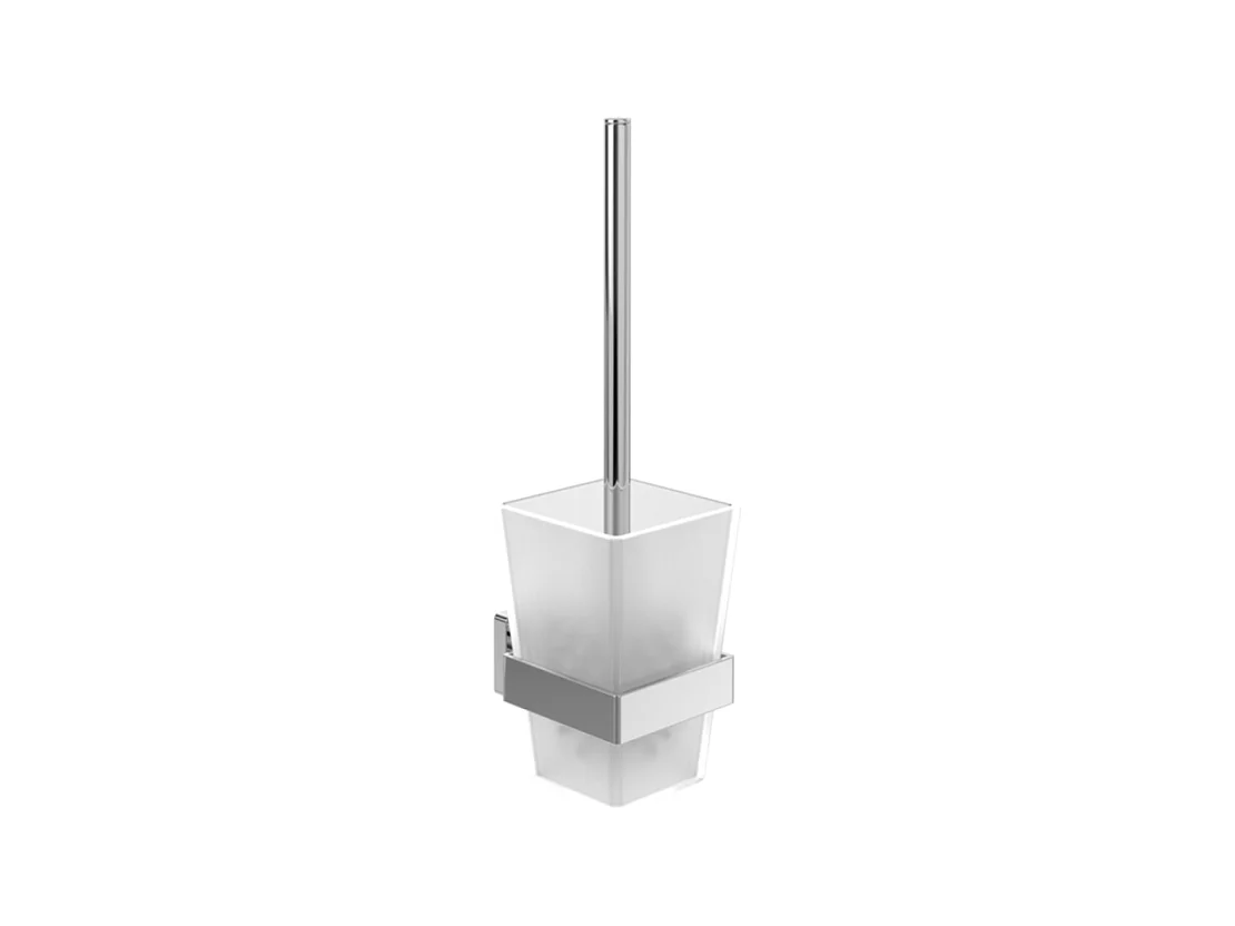Ensemble brosse WC VILLEROY ET BOCH Elements - Striking Chrome