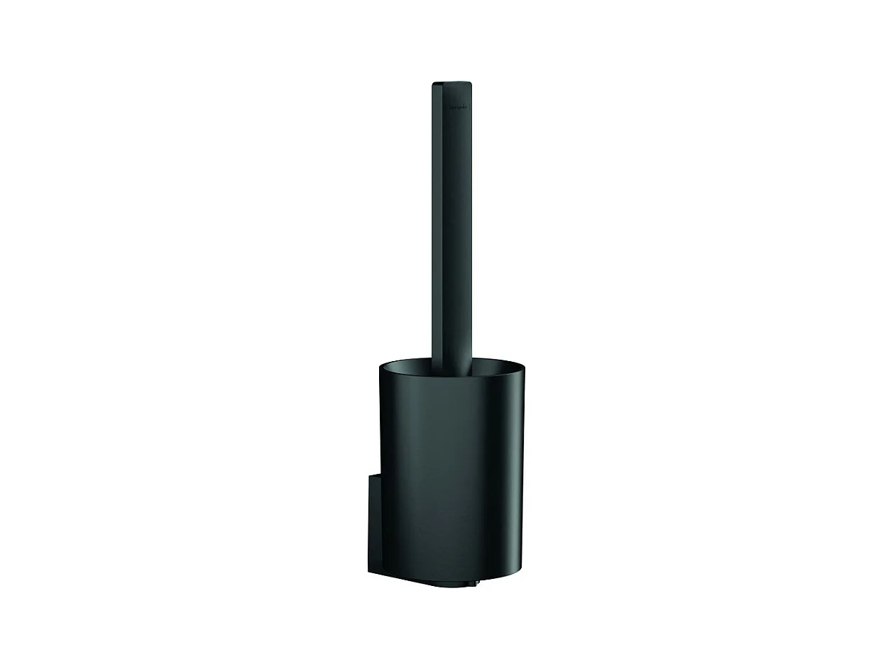 HANSGROHE Porte-brosse HANSGROHE WC pour montage mural noir mat