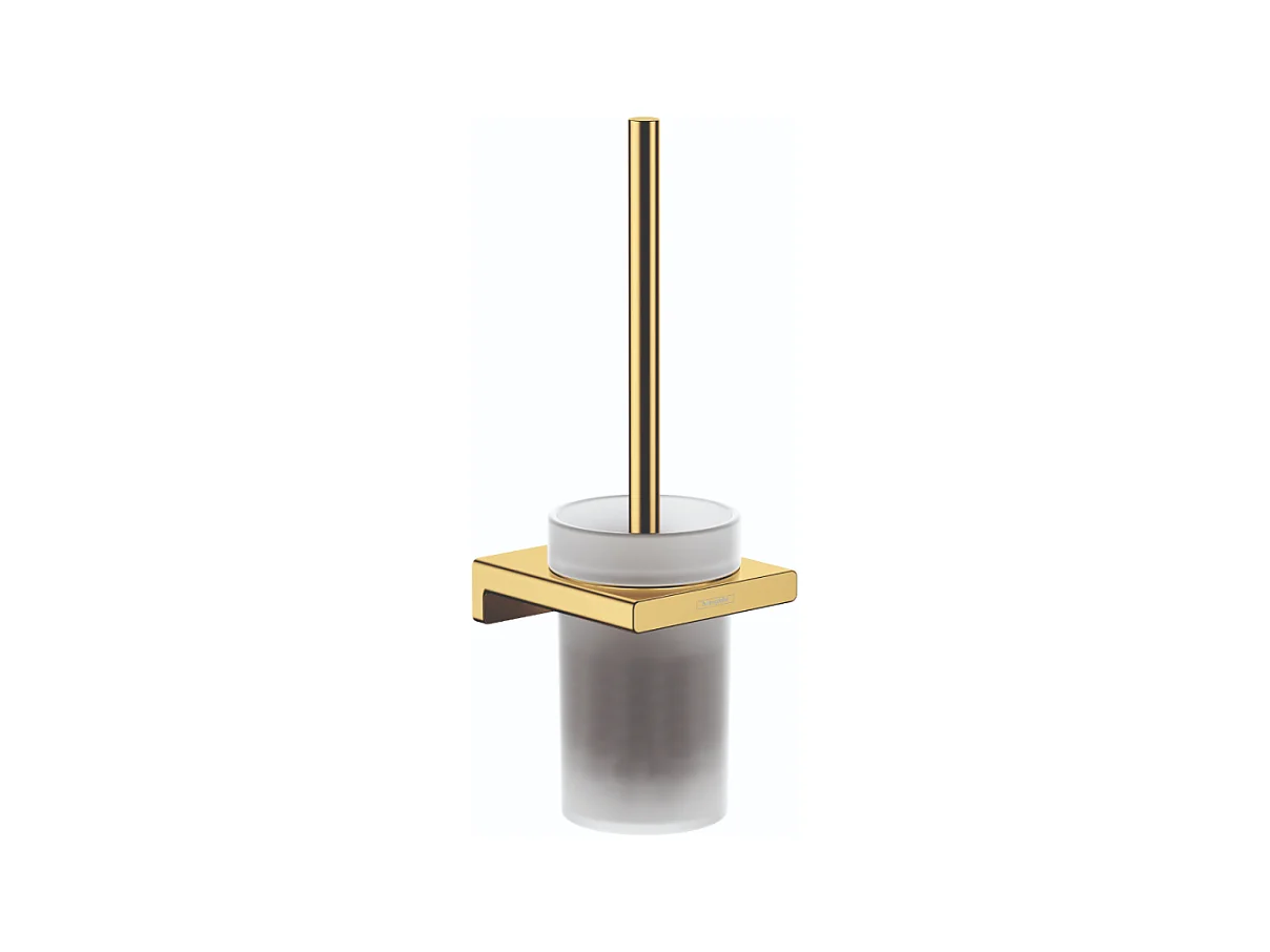 HANSGROHE Porte-brosse HANSGROHE WC mural aspect doré poli