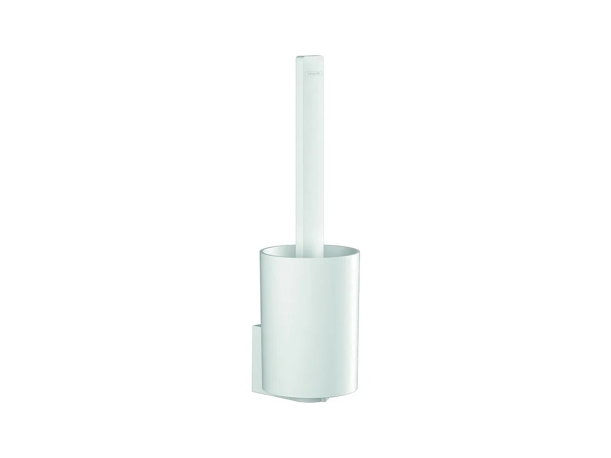 HANSGROHE Porte-brosse HANSGROHE WC pour montage mural blanc mat