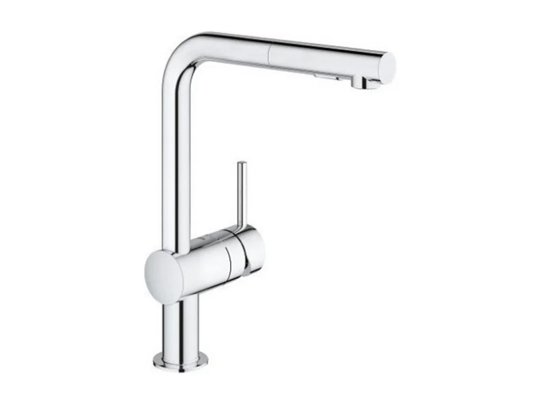 Evier VILLEROY ET BOCH Tudor + Robinet cuisine GROHE Minta
