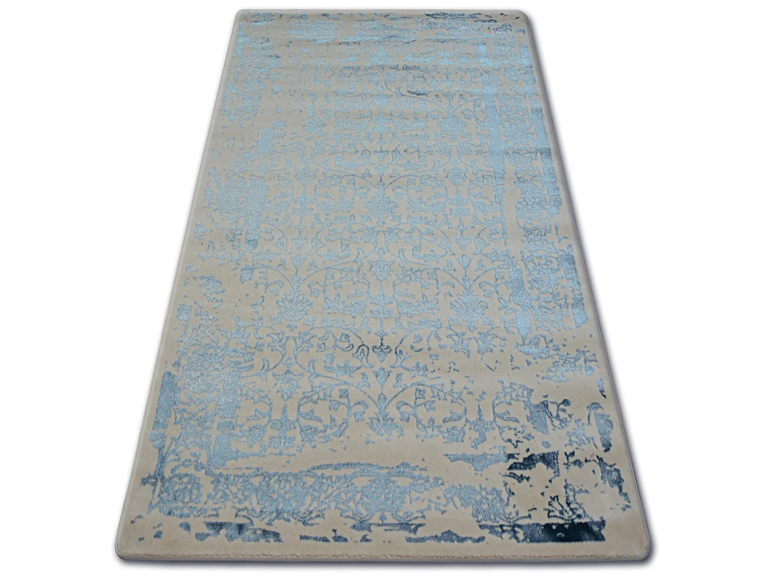 Tapis ACRYLIQUE MANYAS 0920 Ivoire/Bleu 200x300 cm