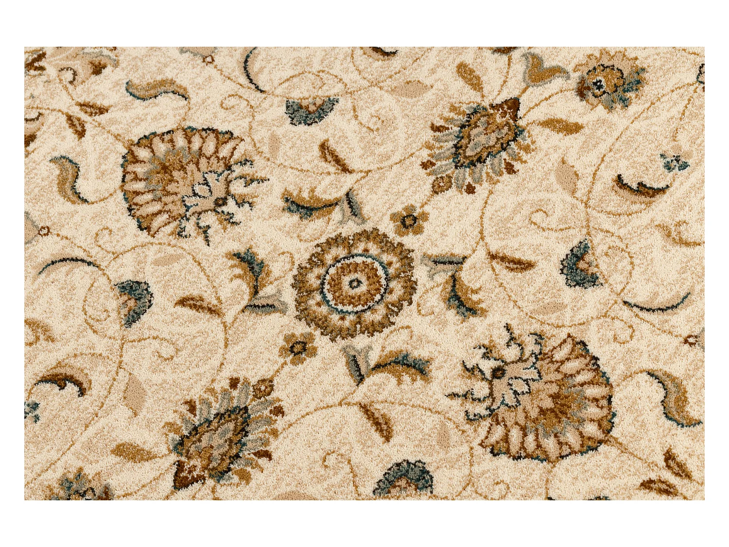 Tapijt OMEGA ARIES bloemen parel 170x235 cm