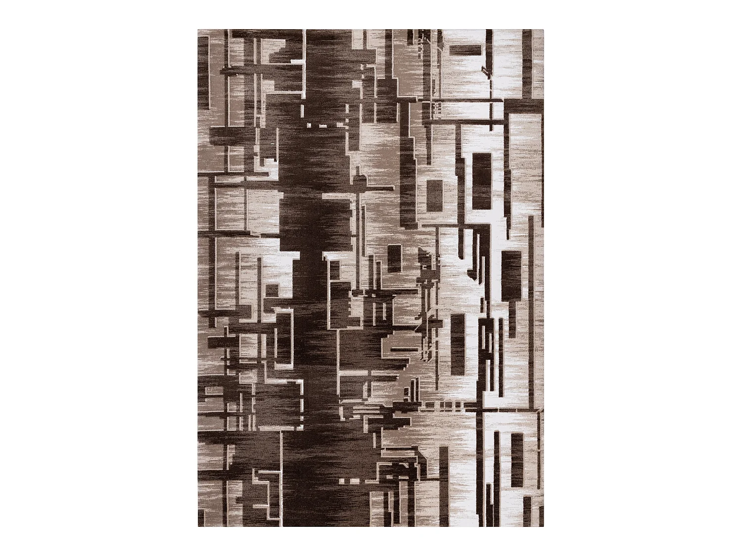 Tapijt ACRYL USKUP Geometrisch , 9481 beige  80x300 cm